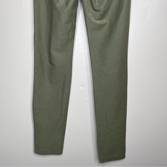 MICHAEL Michael Kors Green Olive Fabric Skinny Leg Pants Size Small - Picture 7 of 9